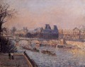 der Lamellen Nachmittag 1902 Camille Pissarro Landschaft Fluss